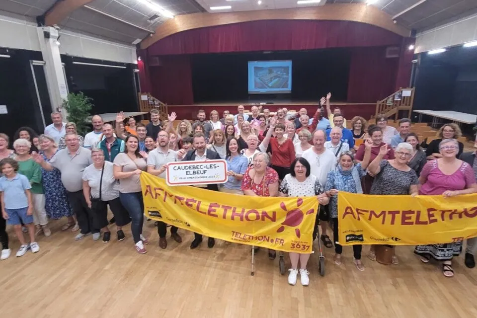 Dans la famille IZYSHOW, célébrons la Solidarité à Caudebec-lès-Elbeuf lors du Téléthon 2023 !
