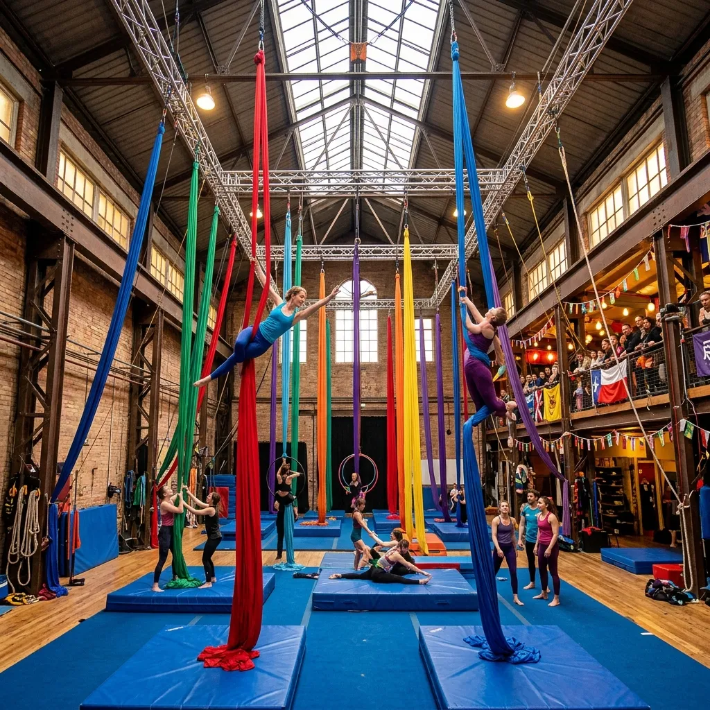 Catégorie CIRQUE - Trouvez des espaces de répétition