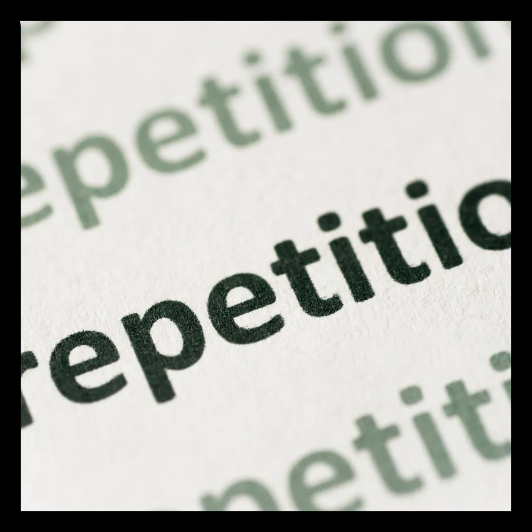 La terminologie de la répétition dans le théâtre